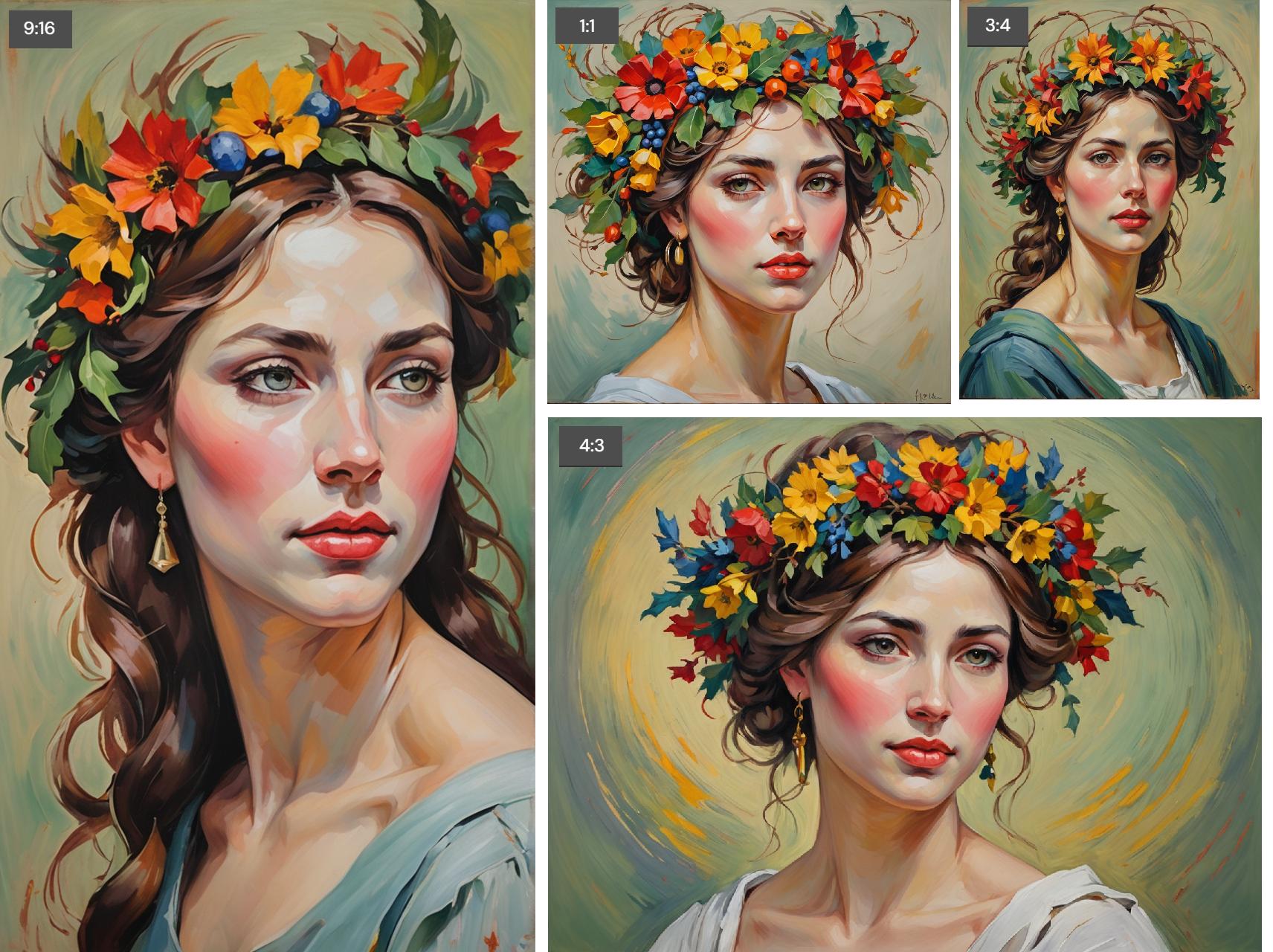 MyEdit AI生成圖片尺寸選擇